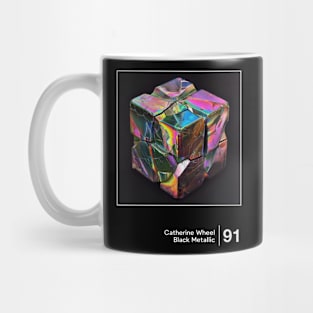 Black Metallic - Minimalist Style Graphic Artwork Mug